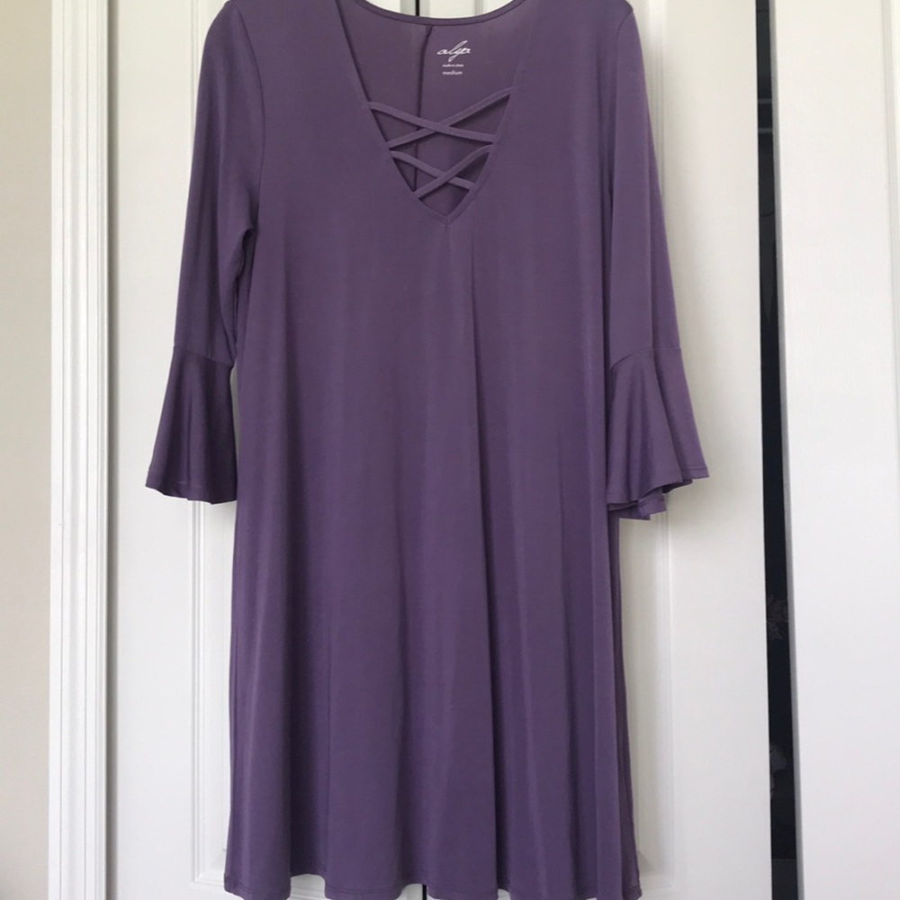 Purple dress